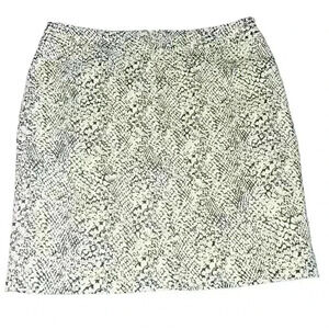 Carole‎ Little Sz 12 Linen Blend A Line Skirt Business Professional Dress